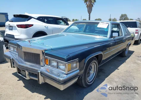 1979 Cadillac Deville from USA, damaged, VIN 6D47S9C394257